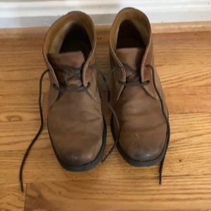 Clark’s brown soft cushion boots